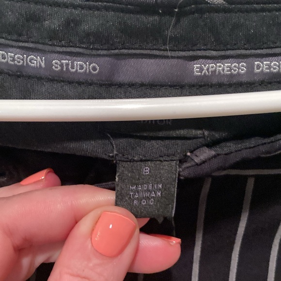 Express white striped buisness pants - Picture 4 of 4